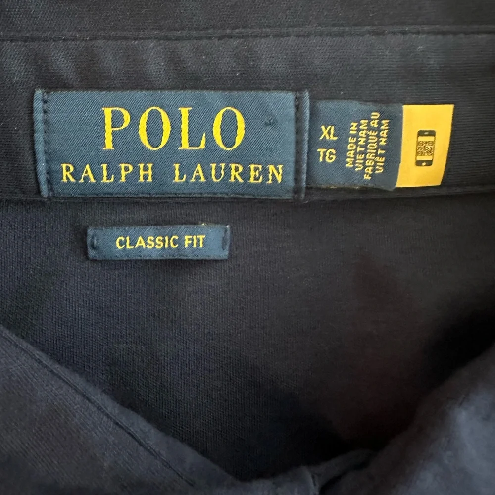 Ralph‎ Lauren Blue Polo Shirt Classic Design Size XL Great Condition